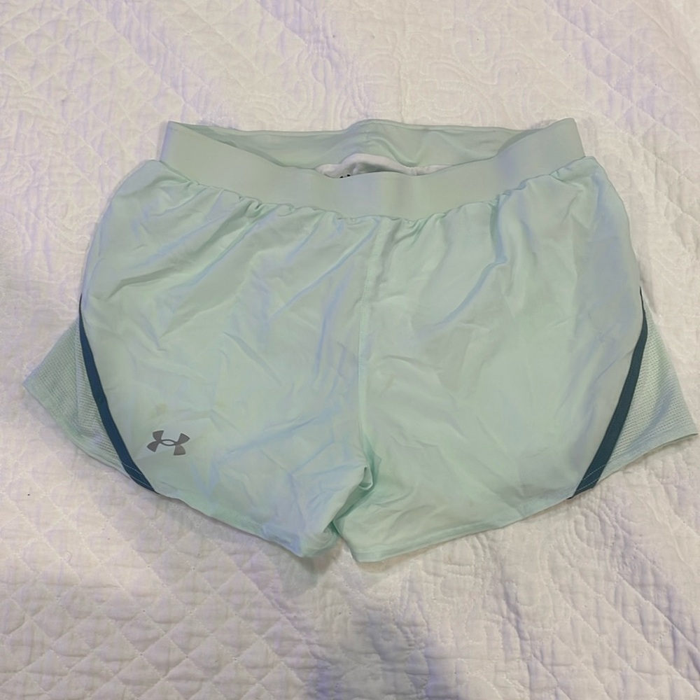 NWOT UNDER AMOUR RUNNING 🏃🏿♀️ SHORTS SIZE Medium heatgear - Picture 1 of 5